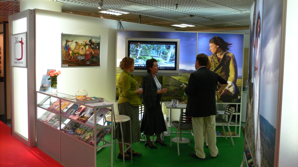 Expozice České televize, MIPCOM 2008