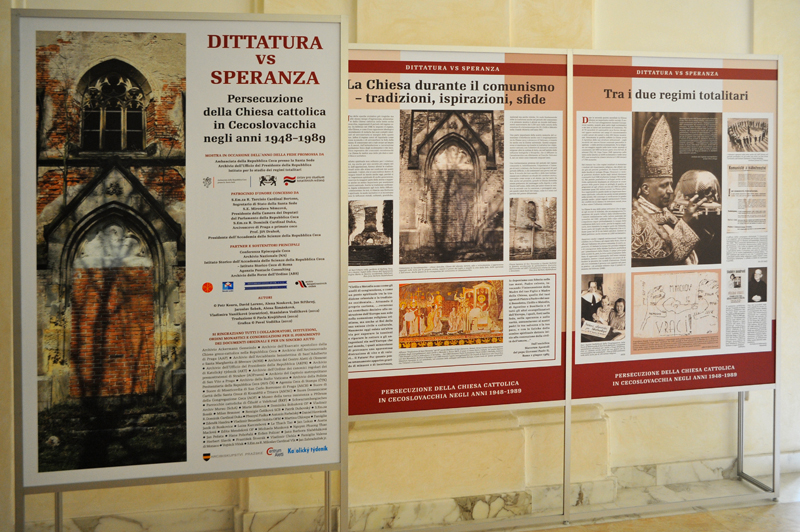 Výstava Pronásledování římskokatolické církve, Vatikán 2012